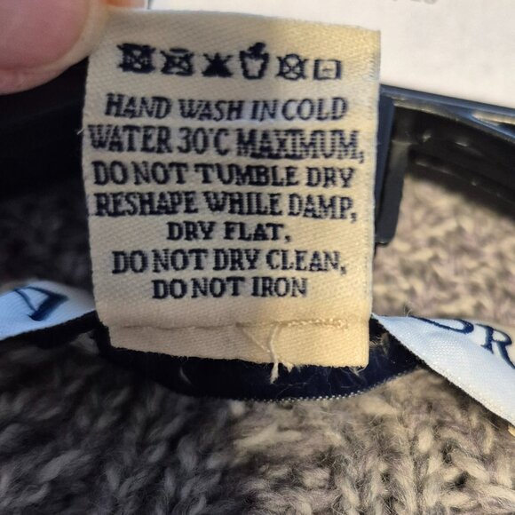 Aran Mor Cable Knit 100% Merino Wool Grey One Button Longline Cardigan - Picture 8 of 8